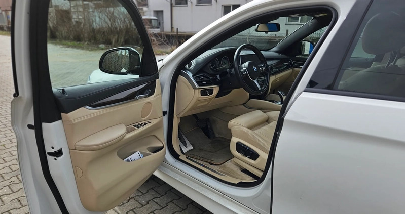 BMW X6 cena 163000 przebieg: 169000, rok produkcji 2016 z Biała małe 631